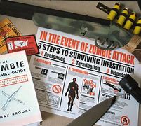 Image result for Zombie Apocalypse Survival Kit Gift