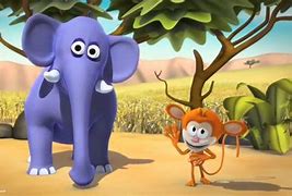 Image result for Elephant Monkey Cartoon