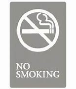 Image result for No Smoking Sign Gray