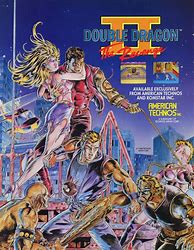 Image result for Double Dragon Arcade Flyer