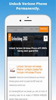 Image result for How to Unlock a Phone On Verizon App