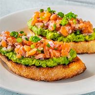 Image result for Smashed Avocado Toast