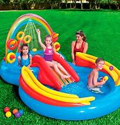 Image result for Baby in Pool
