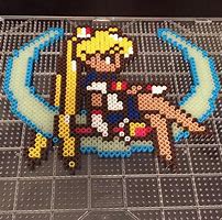 Image result for Sailor Moon Perler Beads