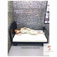 Image result for Wooden Doll Bed