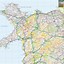 Image result for Map of North Wales