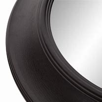 Image result for Rustic Round Mirror Black