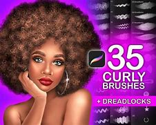 Image result for Procreate Hair Brushes