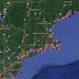 Image result for New England Lighthouses Map