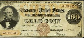 Image result for 100 Dollar Bill Gold Certificate
