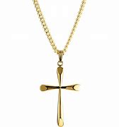 Image result for Stainless Chain with Gold Pendant