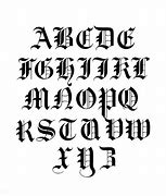 Image result for Old English Font Letter C