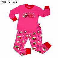 Image result for Kids Christmas Pajamas and Nightgowns