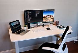 Image result for Home Office Set Up Recessed Wall