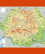 Image result for Romania Relief Map