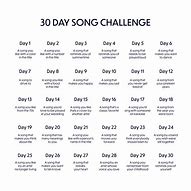 Image result for Song Challenge List