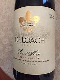 Image result for Loach Pinot Noir Green Valley Russian River Valley