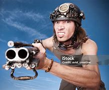 Image result for Crazy Man with Gun