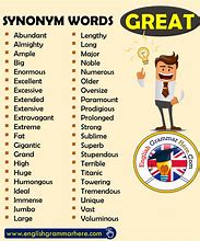 Image result for Cool Words Synonyms
