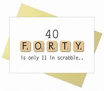 Image result for Scrabble Birthday Card
