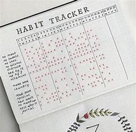 Image result for Empty Blank 30-Day Habits Tracker Template