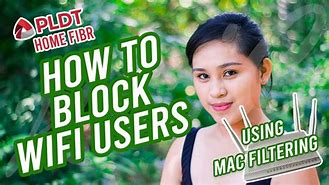 Image result for How to Block Wi-Fi User in PLDT