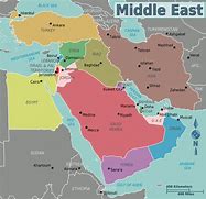 Image result for Middle East Map Simple