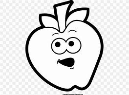 Image result for happy apples clip art black and white