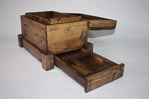 Image result for Wooden Box Plans Secret Compartment