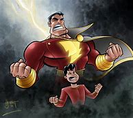 Image result for Captain Marvel Shazam Cartoon