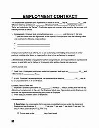 Image result for Employee Application Contract