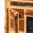 Image result for Rustic Electric Fireplace TV Stand