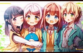 Image result for Anime Group Hug