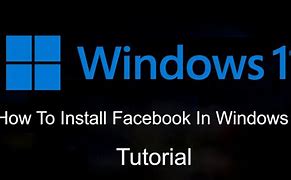 Image result for Facebook Download Windows 11