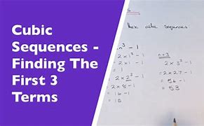Image result for Cubic Sequence