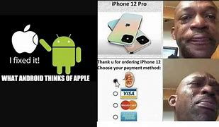 Image result for iPhone vs Android Moon Meme