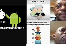 Image result for iOS 14 Meme Android