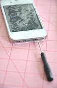 Image result for Cracked iPhone Screen with Lines