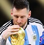Image result for Messi Lifting the World Cup