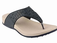 Image result for Women's Black Padded Slippers