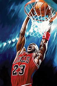 Image result for Michael Jordan Red and Black Art