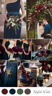 Image result for Wedding Colors Burgundy Cranberry