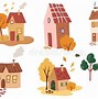 Image result for Small Town Cartoon Simple