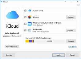 Image result for iCloud for PC Computer