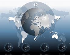 Image result for World Time Zone Desktop Clock