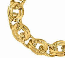 Image result for Italian Gold Link Bracelet