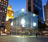 Image result for Glass Structure Apple Store New York