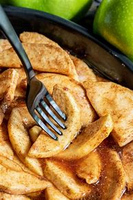 Image result for Baked Apple Slices with Cheese Nuts
