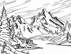 Image result for Bob Ross Painting Coloring Page