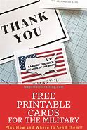 Image result for Millitary Thank You Card Ideas